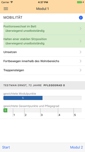 Pflegegradrechner(圖2)-速報App