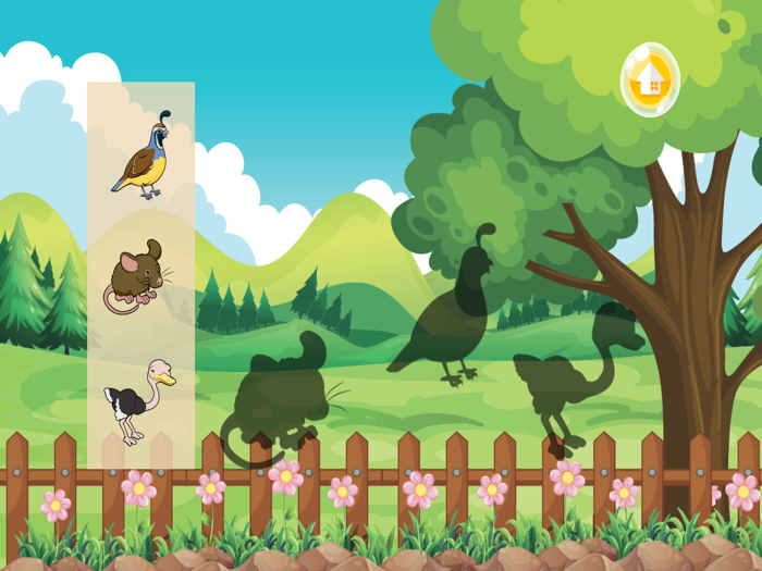 Kids Tìm hiểu từ vựng Animals Puzzle