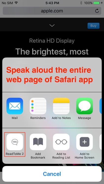 ReadToMe 2 Pro (100+ Text/Web/Doc-to-Speech)