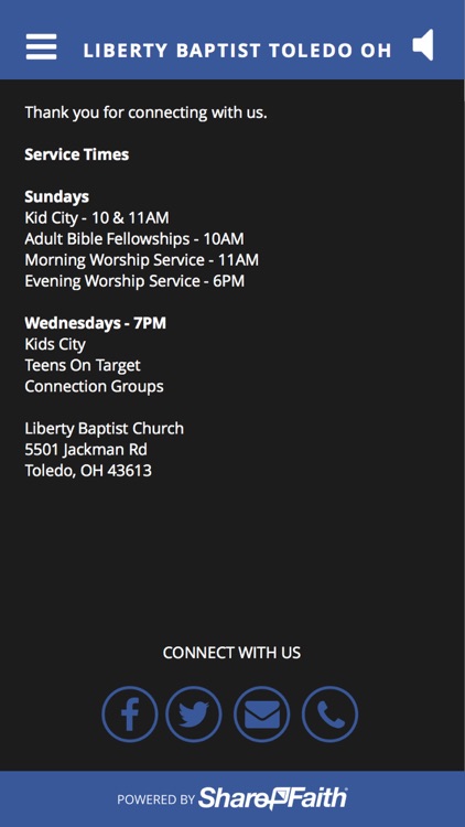 Liberty Baptist Toledo OH screenshot-3