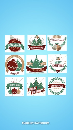 Xmas Stamp Stickers(圖1)-速報App