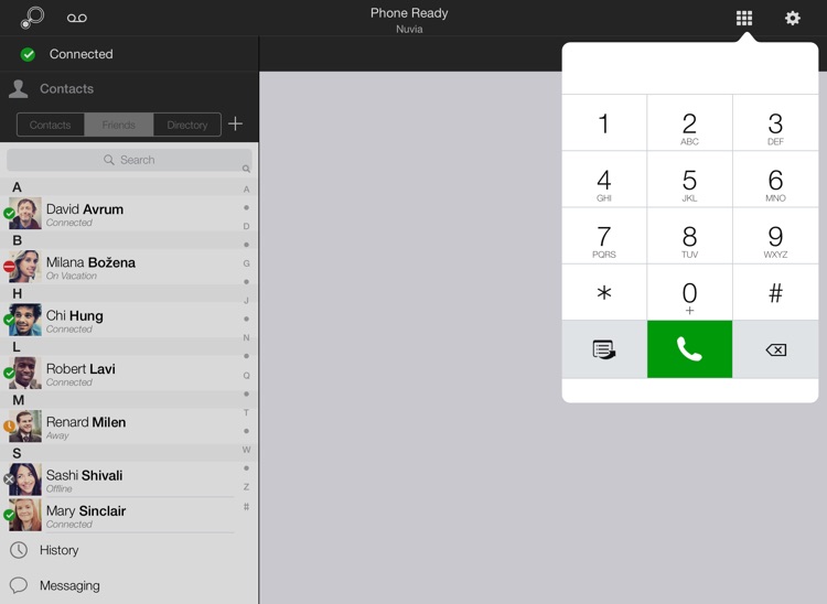 Nteract Mobile Unified Communications for iPad