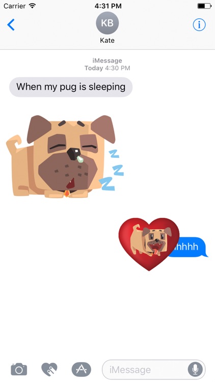 Pug Emoji And Stickers