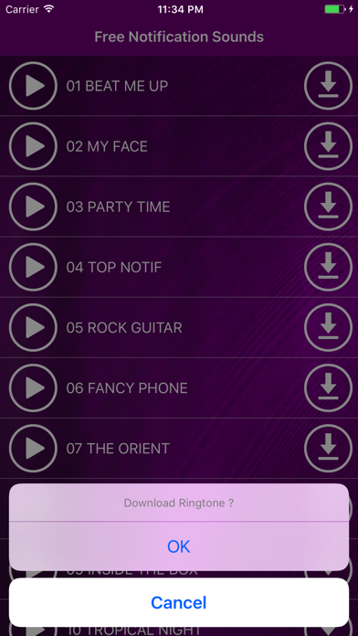 Free Notification and SMS Sounds - Best Ringtones screenshot 3