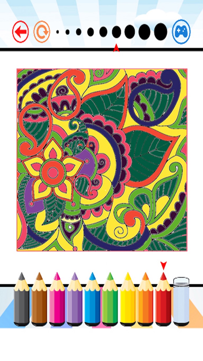 Activities book - Colouring pages for adults