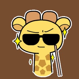 Animated Cute Giraffe Stickers For iMessage