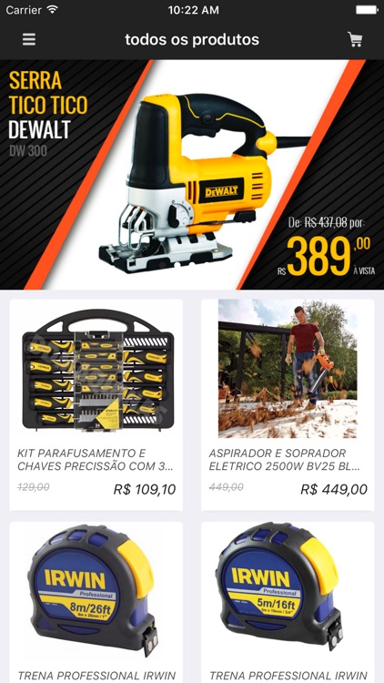 MGM Ferramentas Mobile