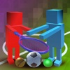 Block Cubic Party Sports Physics - Soccer &amp; Tennis
