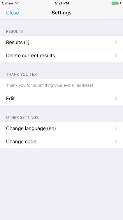Simple Survey Collection