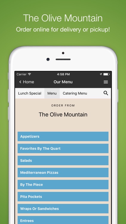 Olive Mountain-Order Online