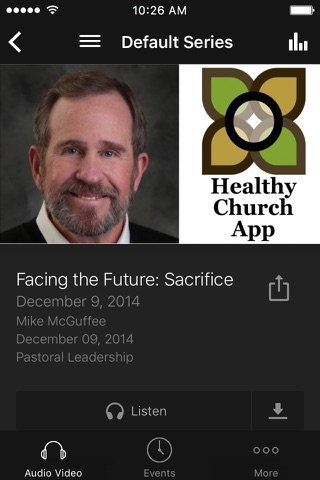 Healthy Church App screenshot 2