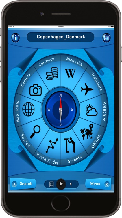 Copenhagen Denmark - Offline Maps Navigator