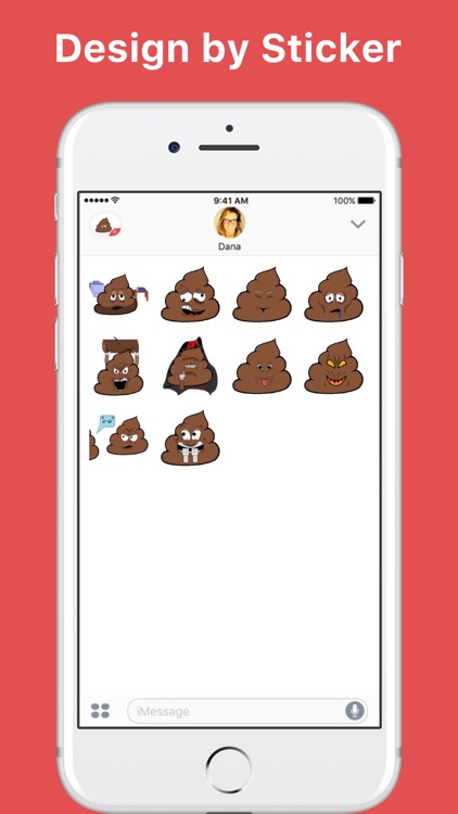 Poop  2 stickers by Sticker Maker