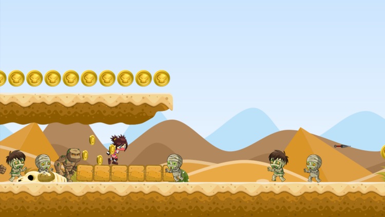 Super Ninja VS Zombie - Run And Fight In Graveyard screenshot-3