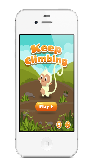 ‎Monkey Jumping - Keep Climbing Screenshot