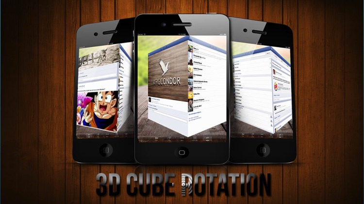 3D FaceCube for Facebook