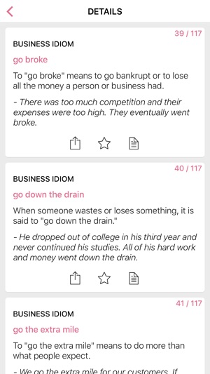 Business Eyes idioms in English