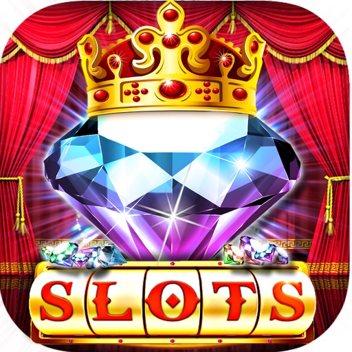 Diamond Party Slot – Black Lottery Machines Casino Icon