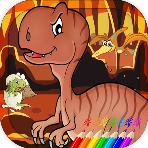 Dinosaurs Coloring Book For Kids - Free