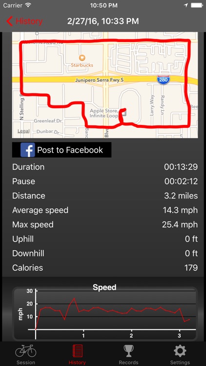 Fitmeter Bike - GPS Cycling & Route Tracker