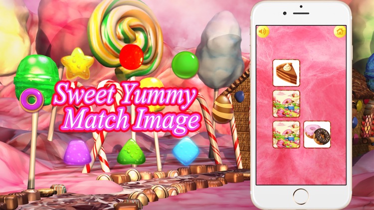 Sweet Yummy Match Image Game