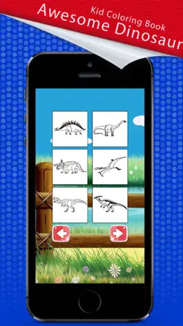 Game screenshot Dinosaur Kid Coloring Book 3 apk