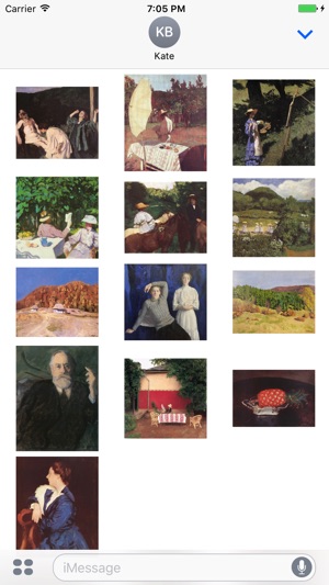 Karoly Ferenczy Artworks Stickers(圖2)-速報App