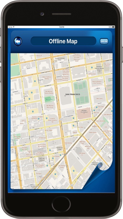 San Francisco California - Offline Maps Navigator