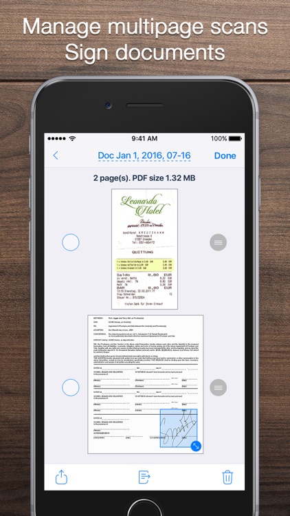 Scanner App - PDF Document Scan screenshot-3