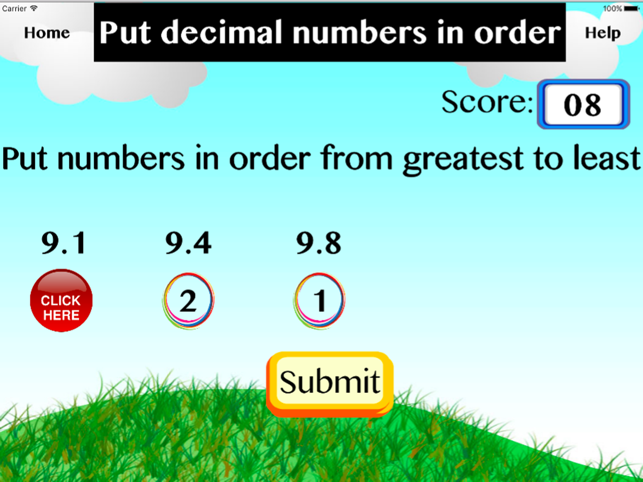 Put decimal numbers in order(圖4)-速報App