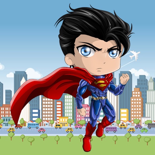 Flying Challenge: Superman version iOS App