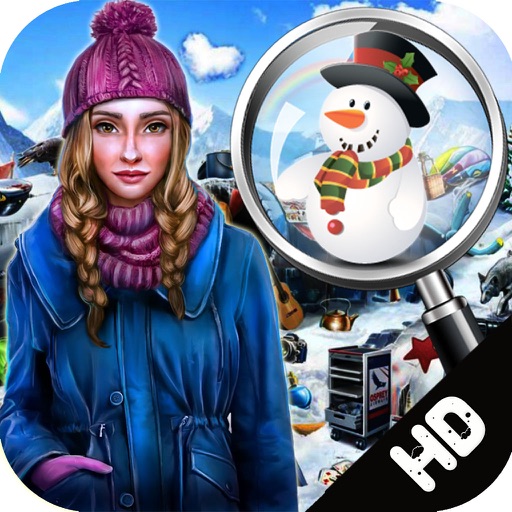 Free Hidden Object : White Snow iOS App