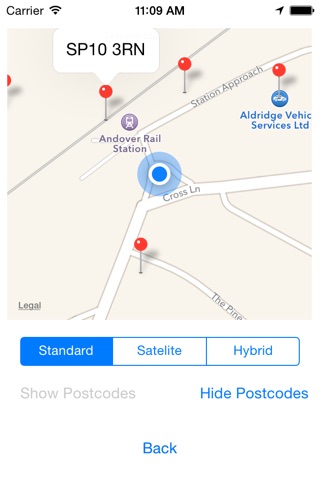 SP Postcode Finder screenshot 3