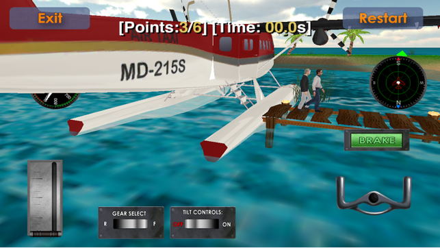 Sea-Plane: Flight Simulator 3D(圖4)-速報App