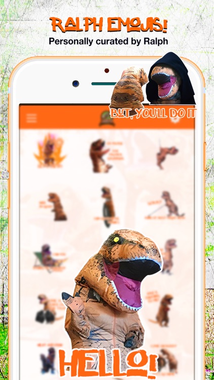 Ralph the Rex - Official Dino Emojis & Gifs