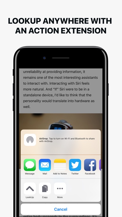 LookUp: An elegant dictionary