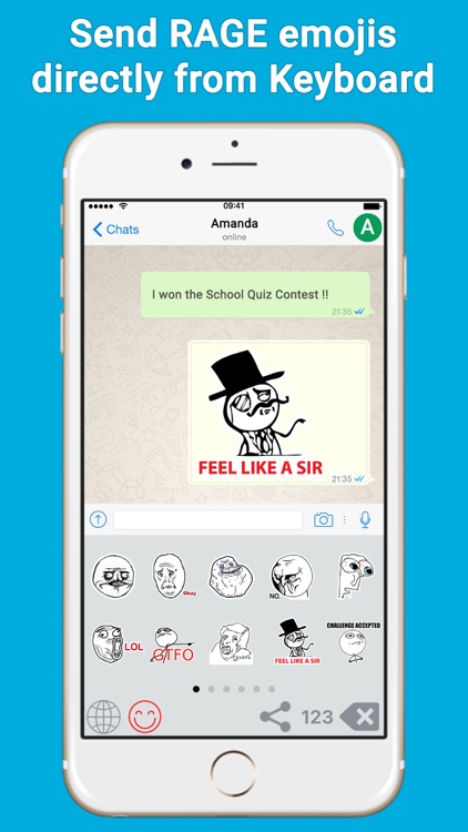 RageMoji : Meme Keyboard & Animated Gif Stickers