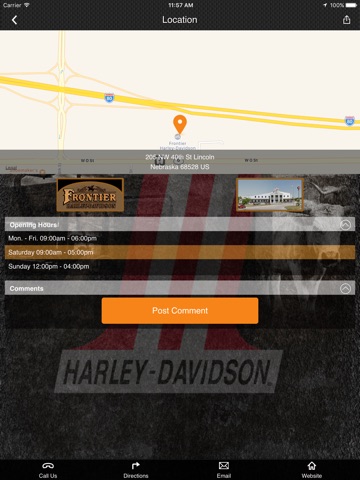 Frontier Harley-Davidson screenshot 2
