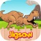 Dinosaur Park Jigsaw Puzzle this game puzzle more images  plays learning, memory and thinking skill you can play at any age enjoy the dinosaur colorful image