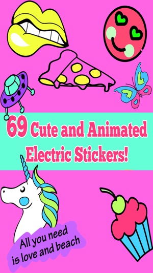 Cute Electric Animated Stickers(圖1)-速報App