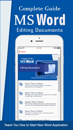 Learn Features of MS Word Document(圖2)-速報App