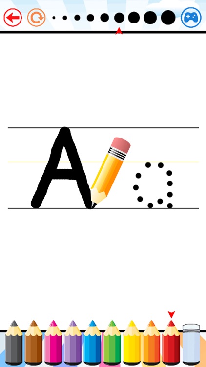 Write Letters ABC and Numbers for Preschoolers