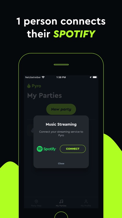 Pyro - Music Voting at Parties