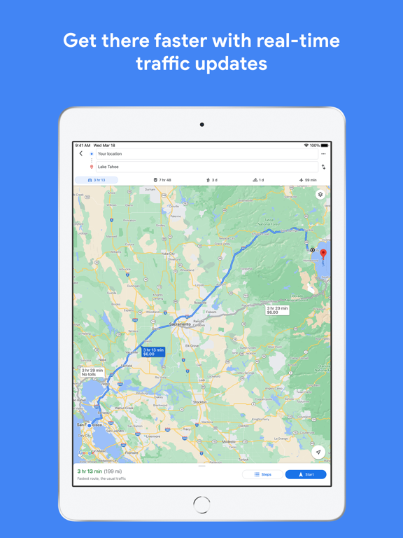 Google Maps Ipad images