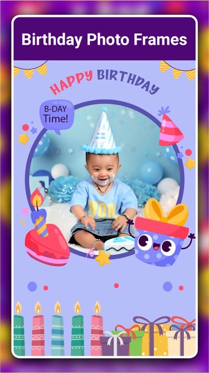 Birthday Frames & Card Maker