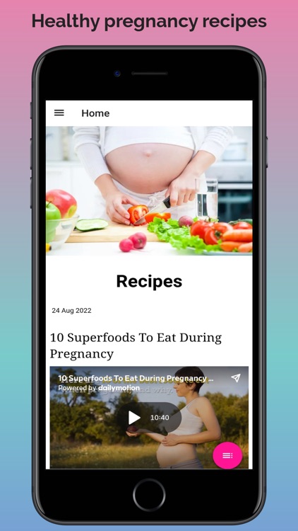 Pregnacy Diet, food & Recipes screenshot-3