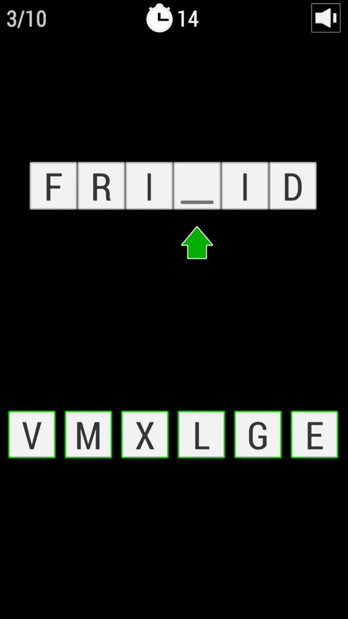 Misspelling Word Challenge