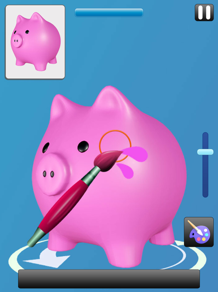 Color Canvas Happy 3d Game