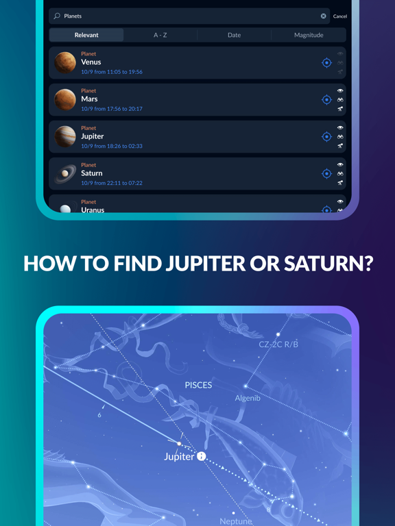 Sky Tonight - Star Gazer Guide screenshot 2