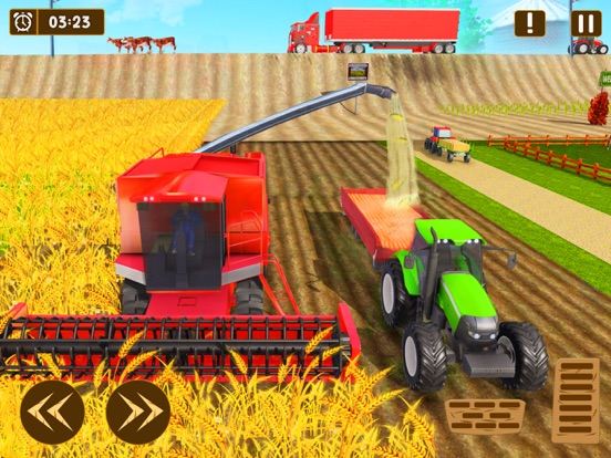 Ranch Farming Sim Tractor Game screenshot 4